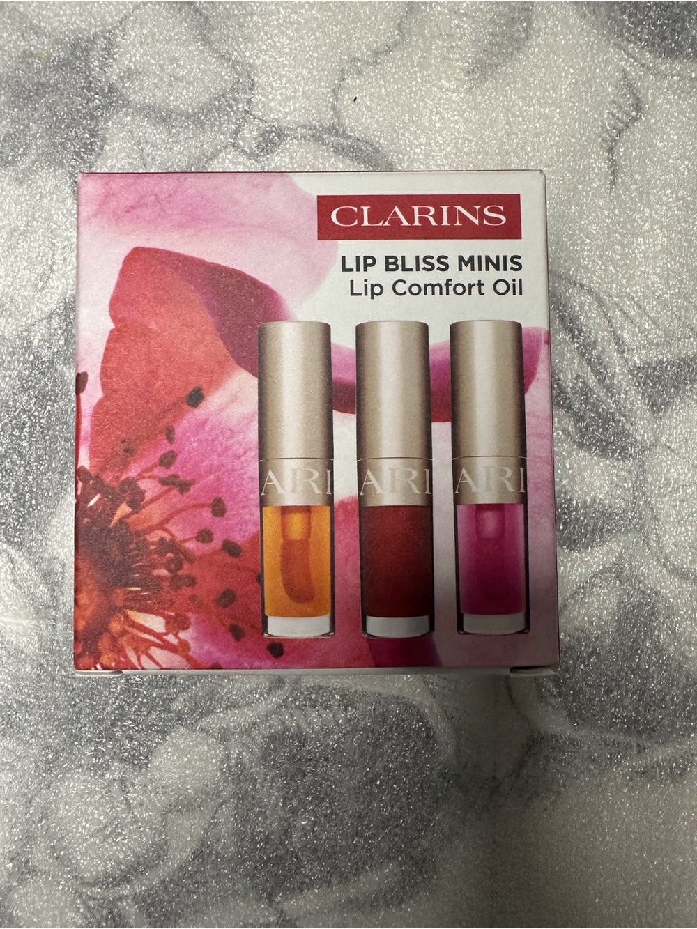 Clarins Lip Bliss Minis Trio — Red, Yellow, Pink - Picture 2 of 6
